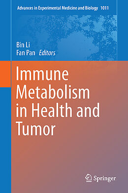 Fester Einband Immune Metabolism in Health and Tumor von 