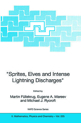 Couverture cartonnée "Sprites, Elves and Intense Lightning Discharges" de 