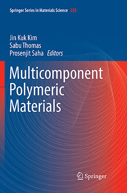 Couverture cartonnée Multicomponent Polymeric Materials de 