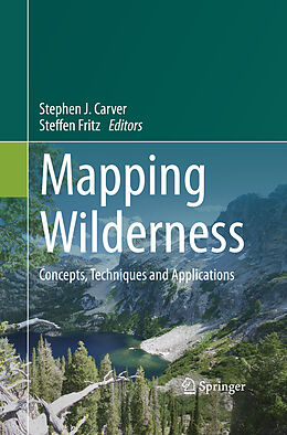 Couverture cartonnée Mapping Wilderness de 