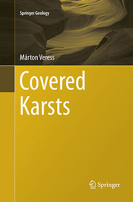 Couverture cartonnée Covered Karsts de Márton Veress