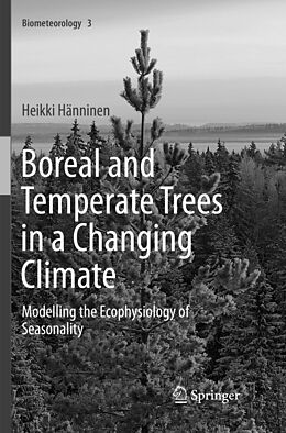 Couverture cartonnée Boreal and Temperate Trees in a Changing Climate de Heikki Hänninen