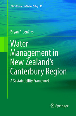 Couverture cartonnée Water Management in New Zealand's Canterbury Region de Bryan R. Jenkins