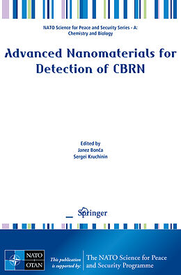 Kartonierter Einband Advanced Nanomaterials for Detection of CBRN von 