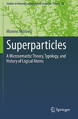 Couverture cartonnée Superparticles de Moreno Mitrovi 