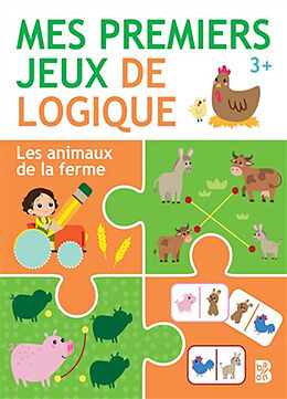 Broché Les animaux de la ferme : mes premiers jeux de logique : 3+ de KaaTigo