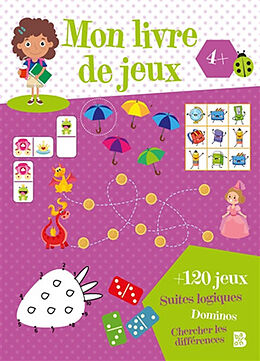 Broché Mon livre de jeux 4+ (rose) de 