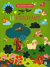 Broché Le Printemps : Mes autocollants scintillants de 