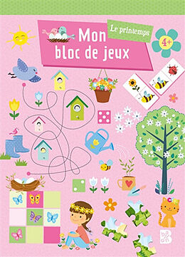 Broché Le printemps : mon bloc de jeux de 