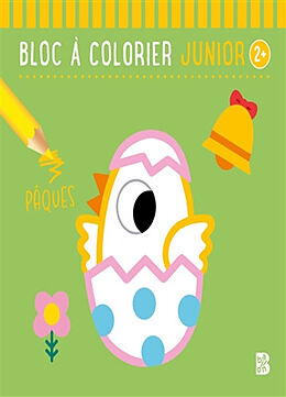 Broché Bloc à colorier junior 2+ : Pâques de Emma Martinez