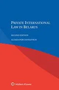 E-Book (epub) Private International Law in Belarus von Aliaksandr Danilevich