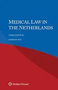 E-Book (epub) Medical Law in the Netherlands von Herman Nys