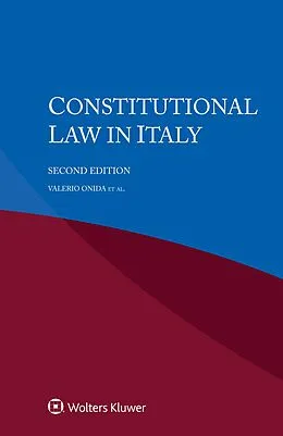 E-Book (epub) Constitutional Law in Italy von Valerio Onida