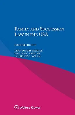 E-Book (epub) Family and Succession Law in the USA von Lynn Dennis Wardle