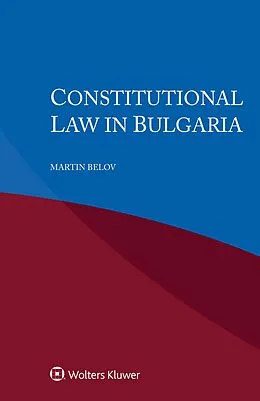 E-Book (epub) Constitutional Law in Bulgaria von Martin Belov