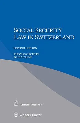 E-Book (epub) Social Security Law in Switzerland von Thomas Gachter