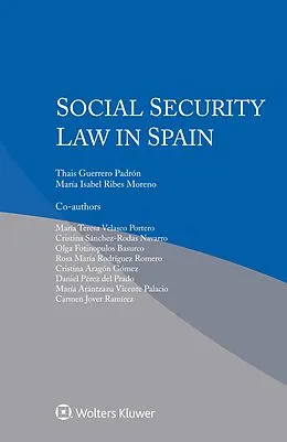 E-Book (epub) Social Security Law in Spain von Thais Guerrero Padron