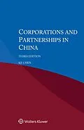 E-Book (epub) Corporations and Partnerships in China von Ke Chen