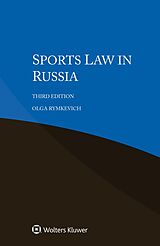 eBook (epub) Sports Law in Russia de Olga Rymkevich