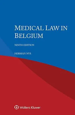 E-Book (pdf) Medical Law in Belgium von Herman Nys