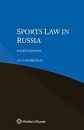 E-Book (epub) Sports Law in Russia von Olga Rymkevich