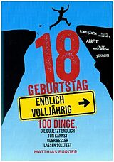 Kartonierter Einband (Kt) 18. Geburtstag von Mathias Burger