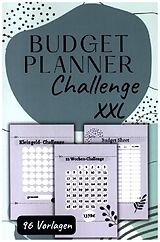 Kartonierter Einband Budget Planner Challenge XXL von Sophie M. Keil