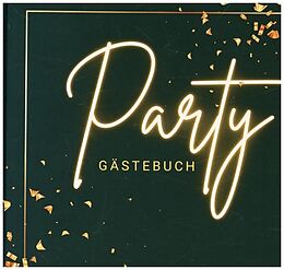 Fester Einband Gästebuch  Party - Premium Gästebuch Blanko von Sara Klein