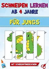 Kartonierter Einband Schneiden Lernen ab 4 Jahre für Jungs von HR Kiddos Press