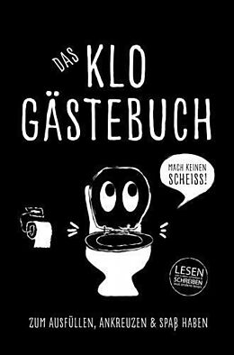 Kartonierter Einband Das Klo Gästebuch von Malou Sonner