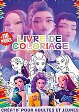 Kartonierter Einband Kpop Demon Hunters Livre de coloriage von Neris Valcor