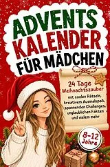 Kartonierter Einband Adventskalender für Mädchen von 8-12 Jahren von Offlinezeit Verlag
