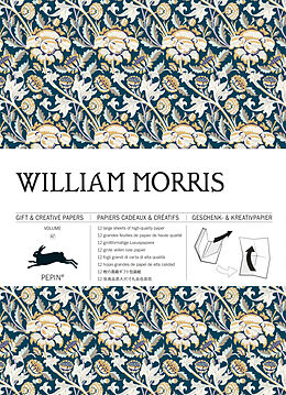 Couverture cartonnée William Morris: Gift & Creative Paper Book de Pepin Van Roojen