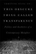 PDF This Obscure Thing Called Transparency von