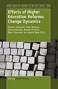 E-Book (pdf) Effects of Higher Education Reforms: Change Dynamics von Martina Vukasovic, Peter Maassen, Monika Nerland