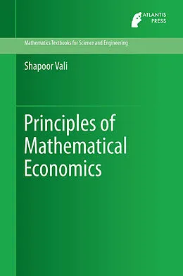 E-Book (pdf) Principles of Mathematical Economics von Shapoor Vali