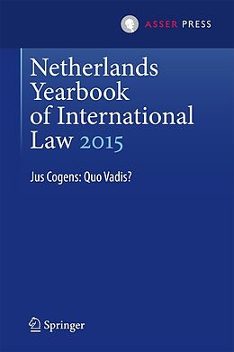 eBook (pdf) Netherlands Yearbook of International Law 2015 de 