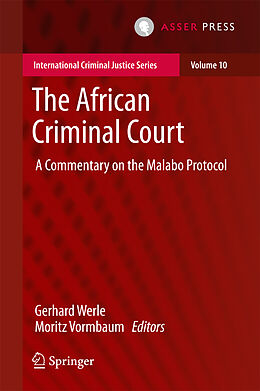 Livre Relié The African Criminal Court de 
