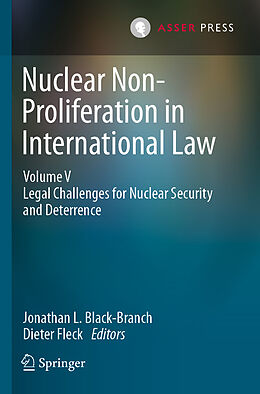 Couverture cartonnée Nuclear Non-Proliferation in International Law - Volume V de 