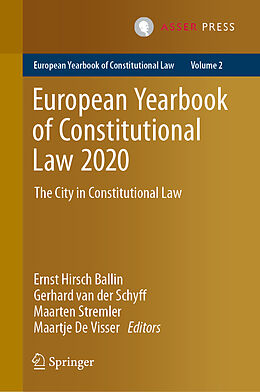 Livre Relié European Yearbook of Constitutional Law 2020 de 