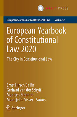 Couverture cartonnée European Yearbook of Constitutional Law 2020 de 