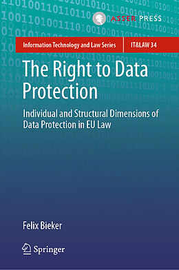 Fester Einband The Right to Data Protection von Felix Bieker