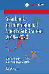 E-Book (pdf) Yearbook of International Sports Arbitration 2018-2020 von 