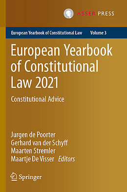 Couverture cartonnée European Yearbook of Constitutional Law 2021 de 