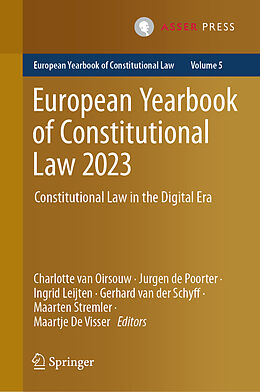 Livre Relié European Yearbook of Constitutional Law 2023 de 