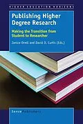 E-Book (pdf) Publishing Higher Degree Research von 