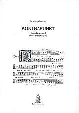 Kartonierter Einband Kontrapunkt von Friedrich Jaecker