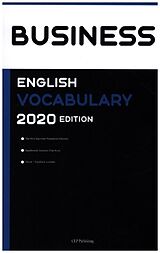 Couverture cartonnée Business English Vocabulary 2020 Edition [Business English Wörterbuch] de CEP Publishing