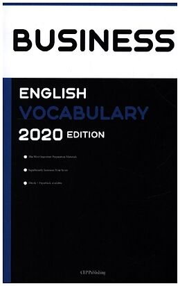 Couverture cartonnée Business English Vocabulary 2020 Edition [Business English Wörterbuch] de CEP Publishing