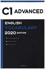 Couverture cartonnée English C1 Advanced Vocabulary 2020 Edition [Englisch C1 Vokabeln] de CEP Publishing